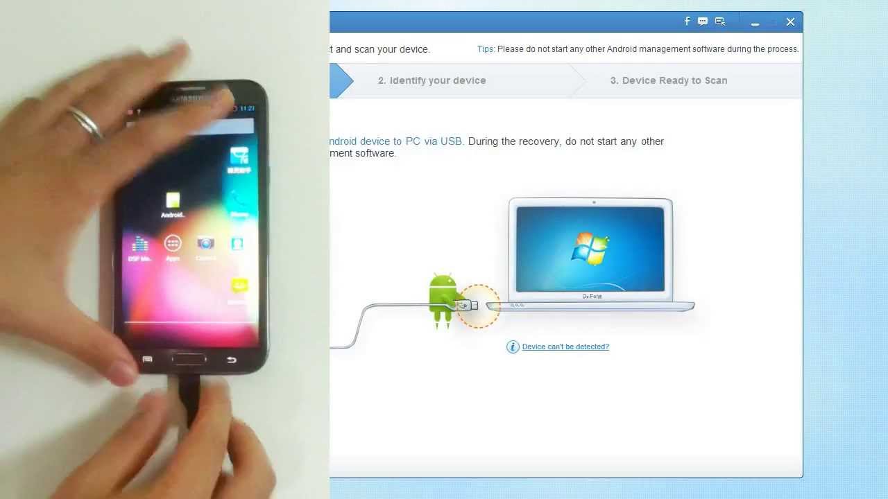 Dr fone android data recovery software, free download